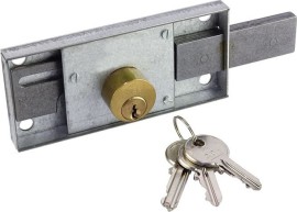 Cisa Κλειδαριά Για Ρολά Μονή 41110 - 41111 - Key Alike - Δεξιά (18431)