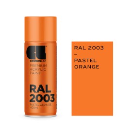 Cosmos Lac Σπρέι Βαφής Ακρυλικό Premium Acrylic RAL 2003 Pastel Orange 400ml