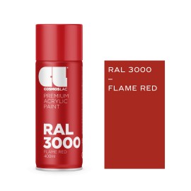 Cosmos Lac Σπρέι Βαφής Ακρυλικό Premium Acrylic RAL 3000 Flame Red 400ml