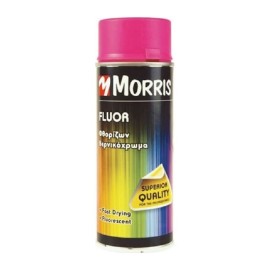 Morris Σπρέι Βαφής Fluorescent Lacquer Ροζ - 400ml (28533)
