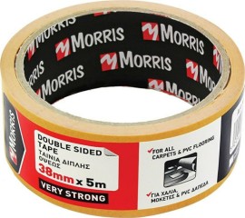 Morris Ταινία Διπλής Όψης Very Strong - 38mm x 10m (26047)