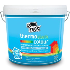 Durostick Thermoelastic Colour Ακρυλικό Χρώμα Θερμομονωτικό για Εξωτερική Χρήση - 3Lt