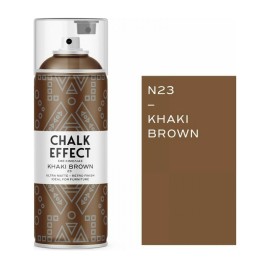 Cosmos Lac Chalk Effect Εφέ Κιμωλίας N23 Khaki Brown 400ml