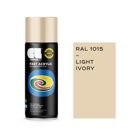 Cosmos Lac Fast Acrylic Σπρέι Βαφής RAL 1015 Light Ivory