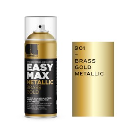 Cosmos Lac Easy Max Ακρυλικό Σπρέι Βαφής BRASS No 901 400ml