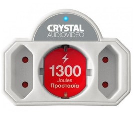 Crystal Audio CPW21-1300-70 Ταφ Ασφαλείας 3 Θέσεων Λευκό (40857)