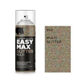 Cosmos Lac Easy Max Ακρυλικό Σπρέι Βαφής GLITTER MULTI No 912 400ml